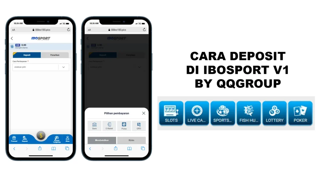 Cara Melakukan Deposit Di IBOSport V1 by QQGroup