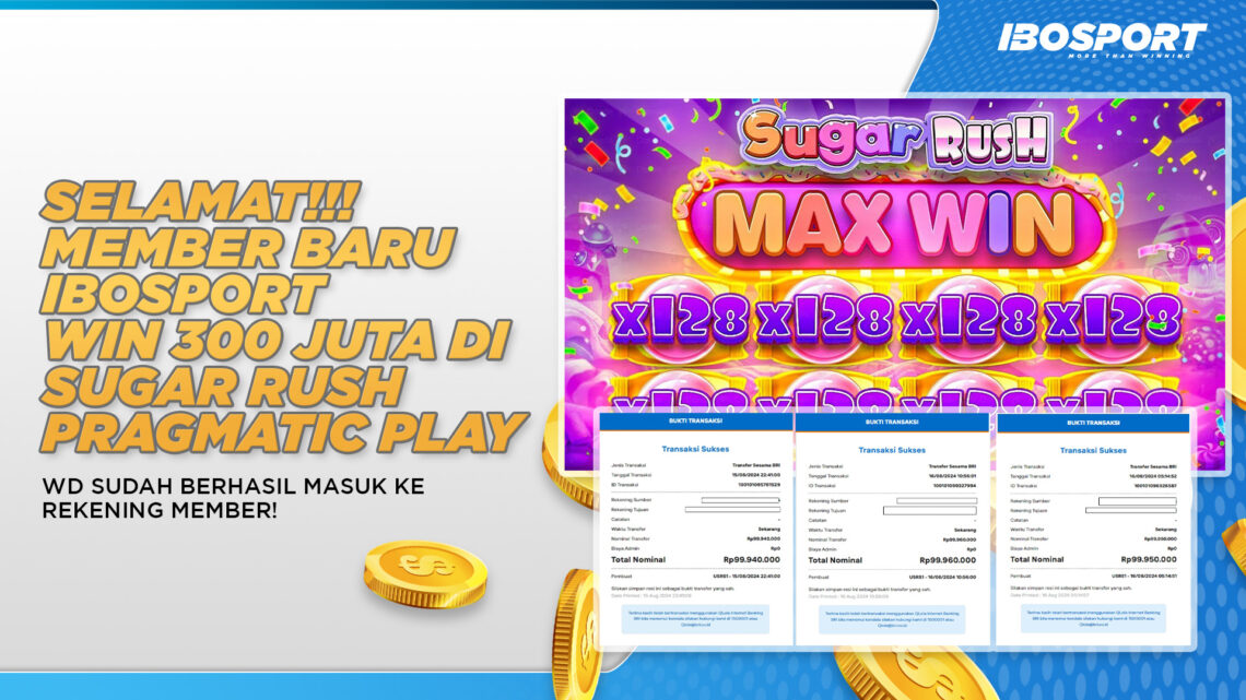 Menang Besar di Sugar Rush